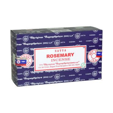 Satya: Rosemary Incense - 15g (12-Pack Box) image 0